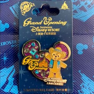 NEW Shanghai Disney Duffy resort grand opening pin